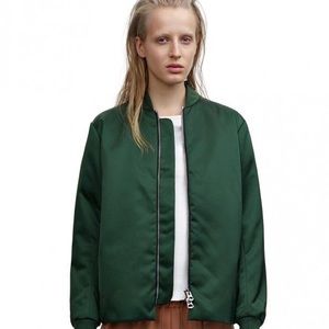 Acne Studios Fuel Shine Jacket Green